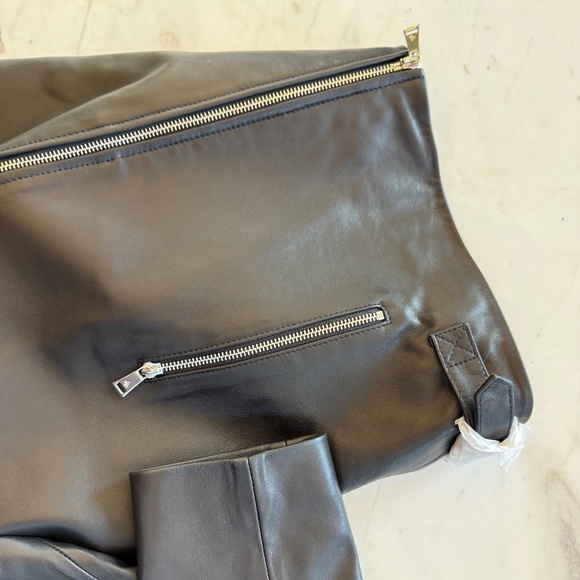 NEW Ralph Lauren Leather Jacket Lambskin - Picture 11 of 16